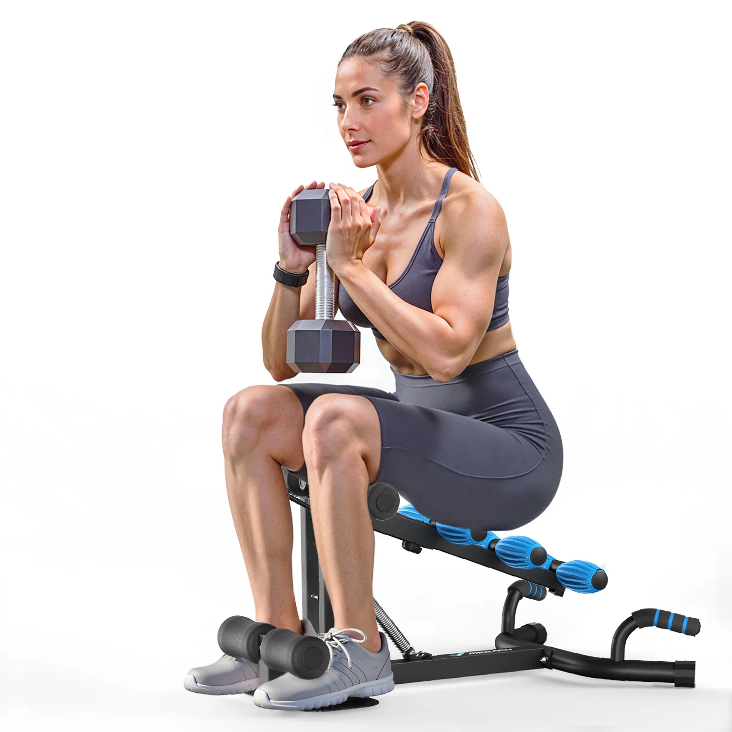 Merach 2417B1 Squat Trainer for Home - Image 11