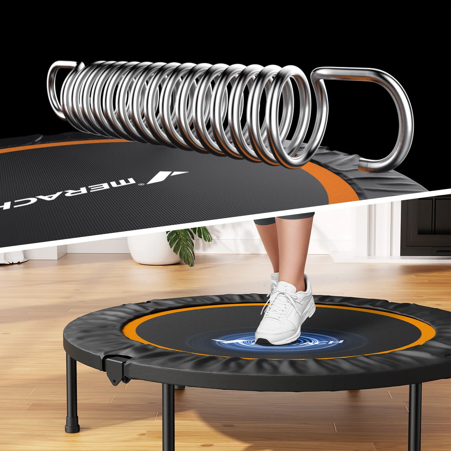 Merach 2420B1 Fitness Trampolines Without Handle - Image 5