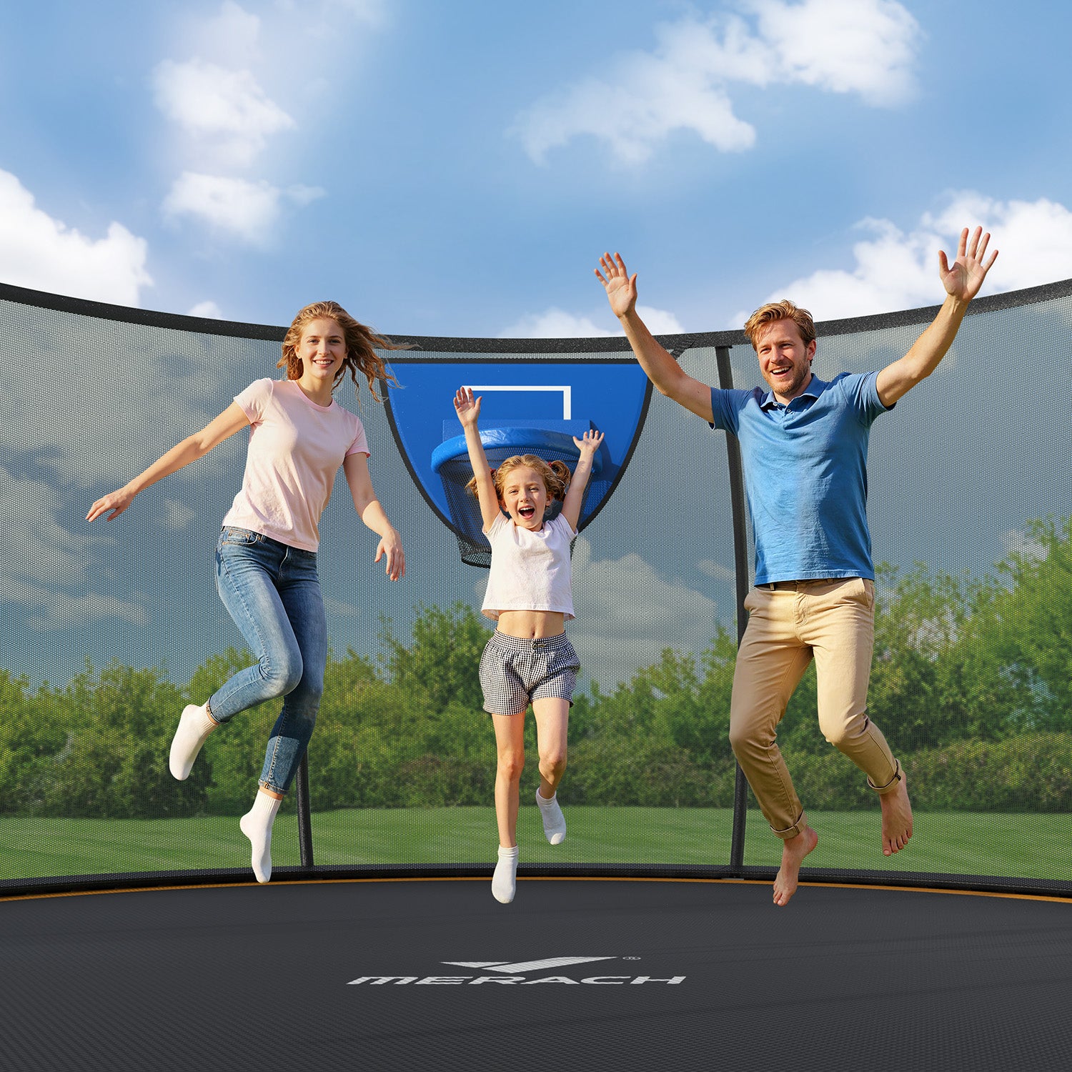 Merach 2429 Outdoor Trampolines - Image 4