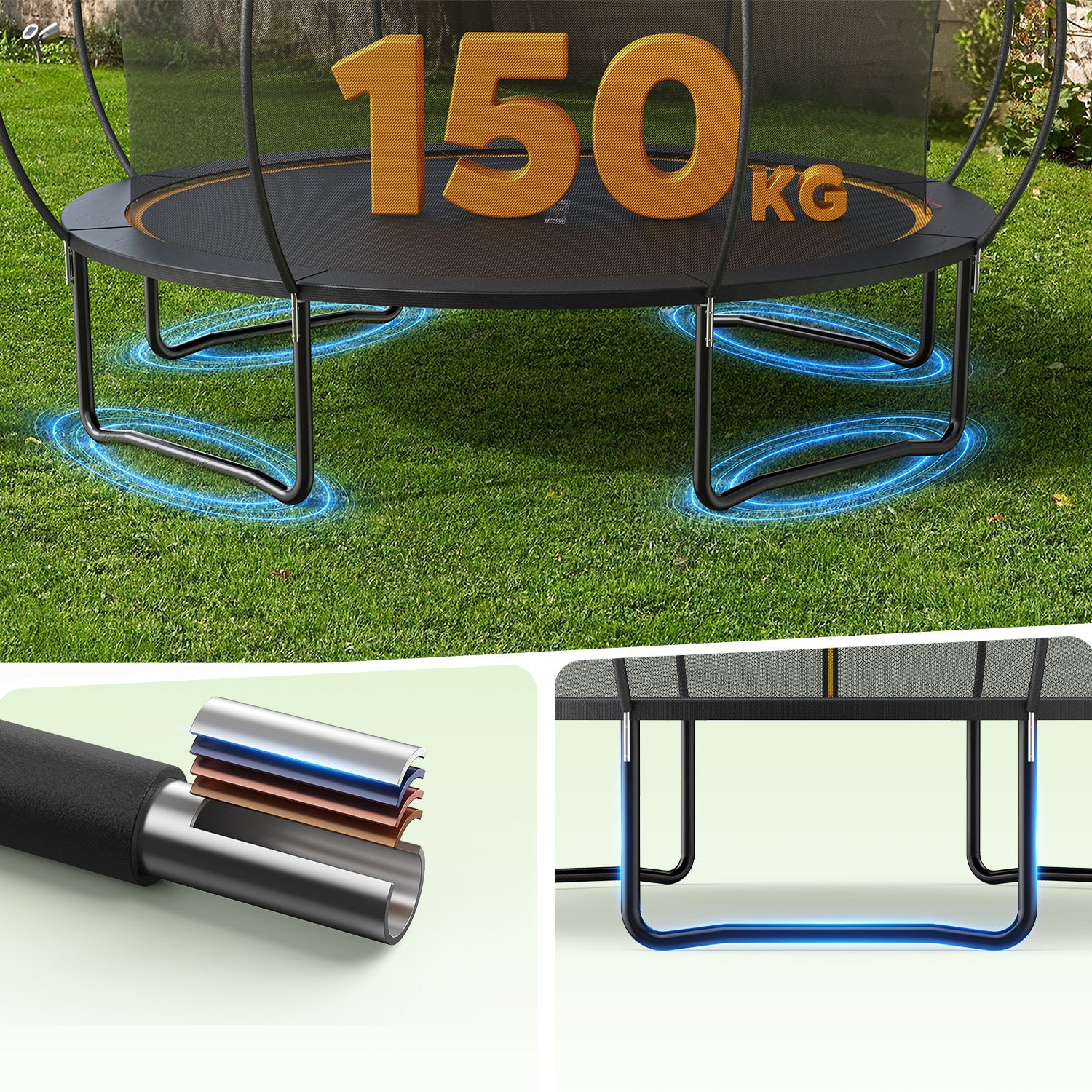 Merach 2429 Outdoor Trampolines - Image 7