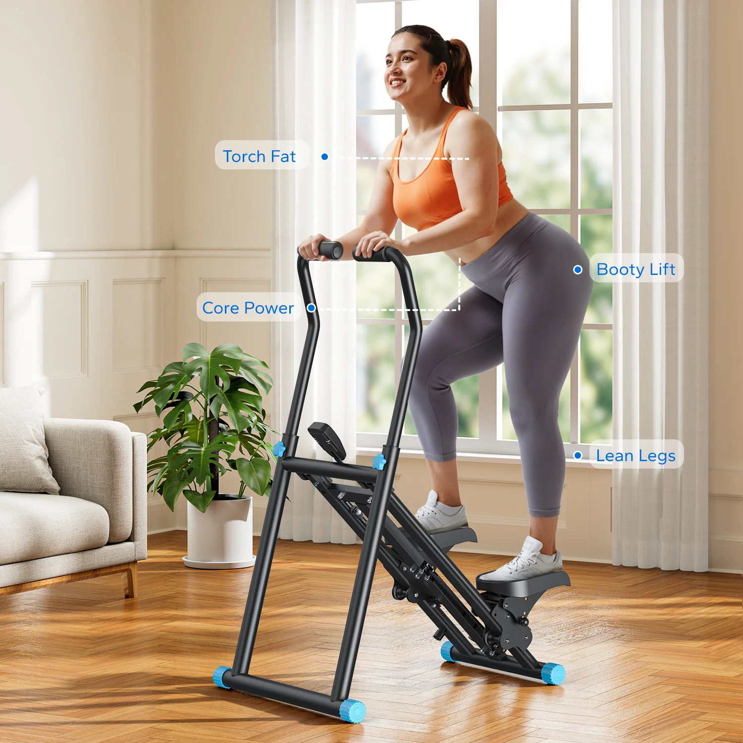 Merach 2448B1 Stair Stepper for Home Gym - Image 5