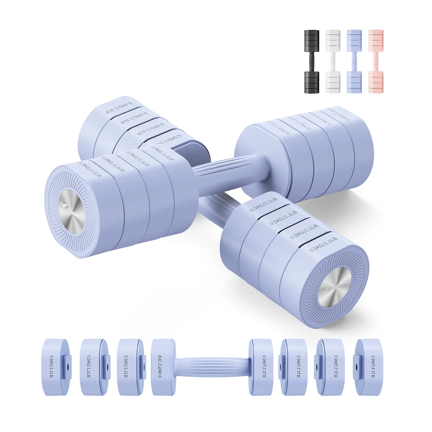 Merach 2444 4 in 1 Dumbbells - Image 10