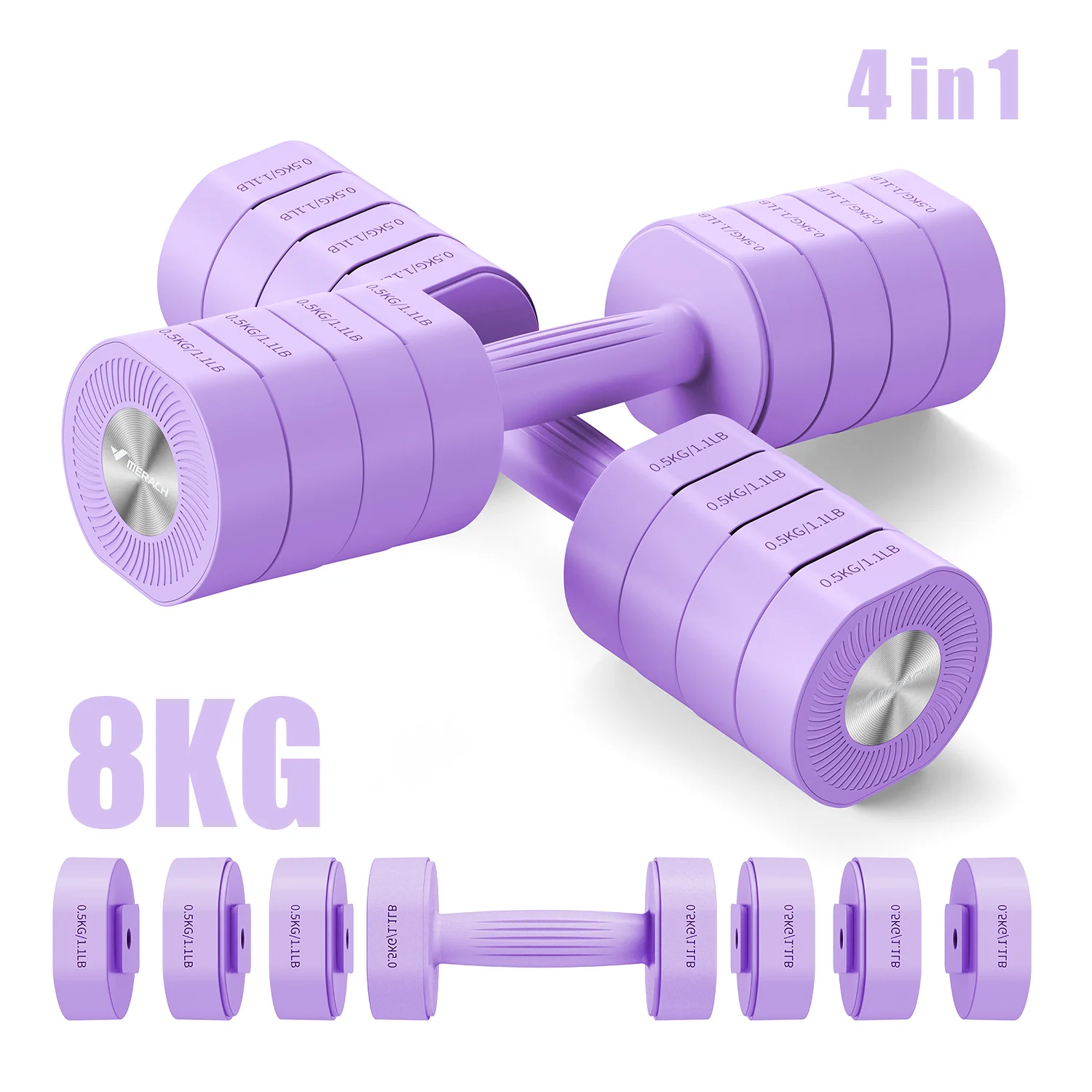 Merach 2444 4 in 1 Dumbbells - Image 12
