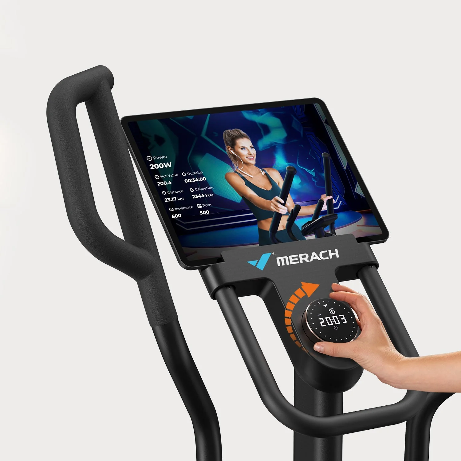Merach E27B1 Elliptical Trainer with Automatic Resistance - Image 8