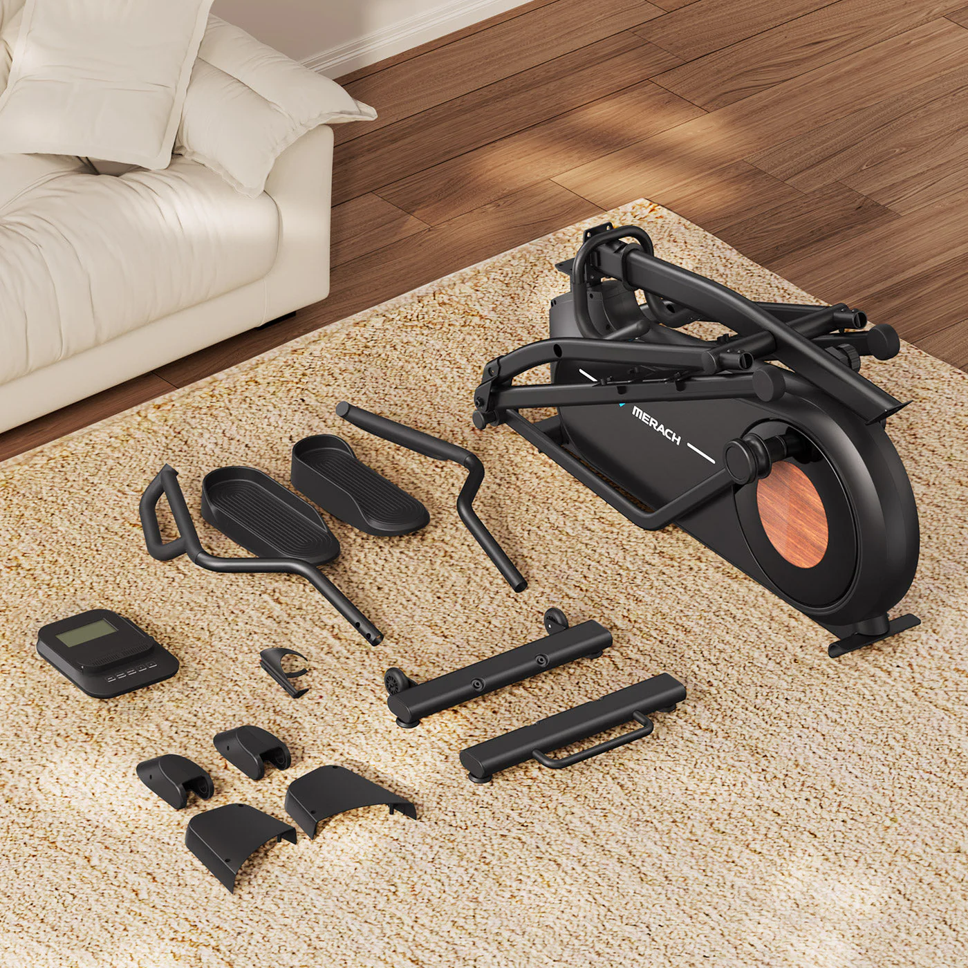 Merach E27B3 Elliptical Trainer - Image 11