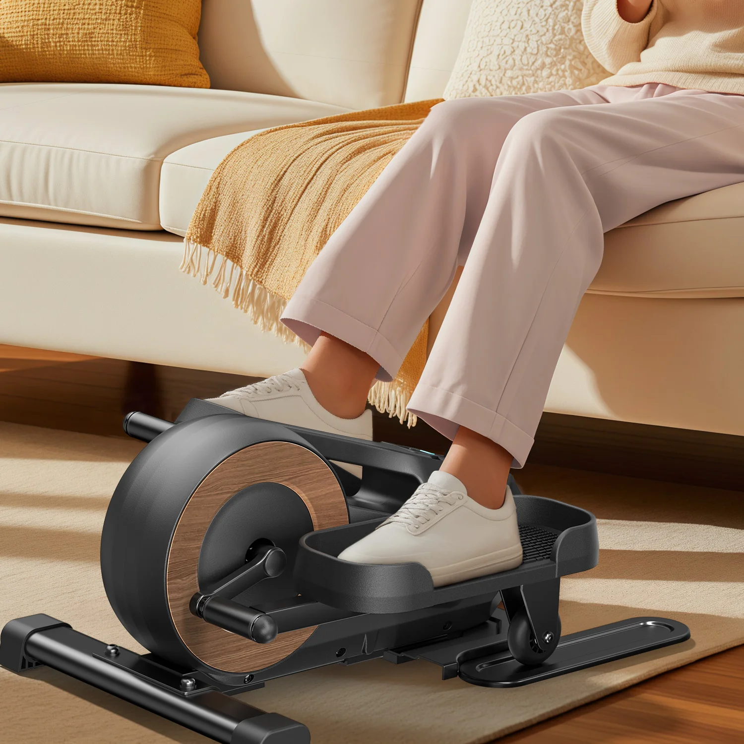 Merach E43B1 Mini Elliptical Trainer - Image 6