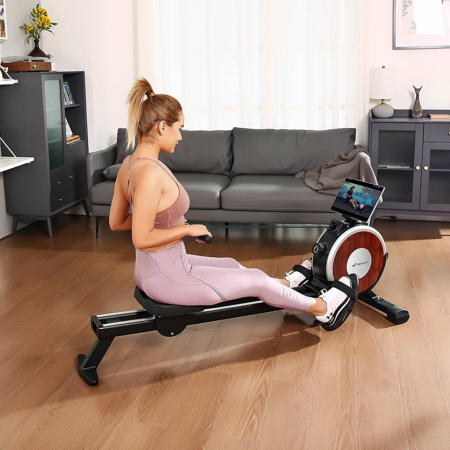 Merach Q1S Magnetic Rower - Image 5