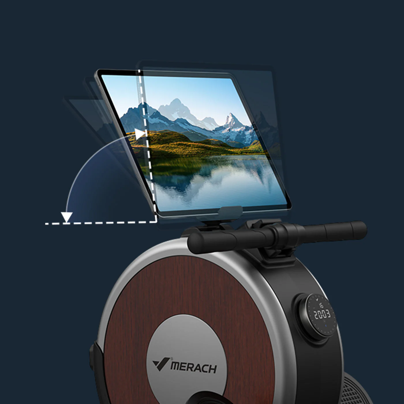 Merach Q1S Pro Magnetic Rowing Machine - Image 6