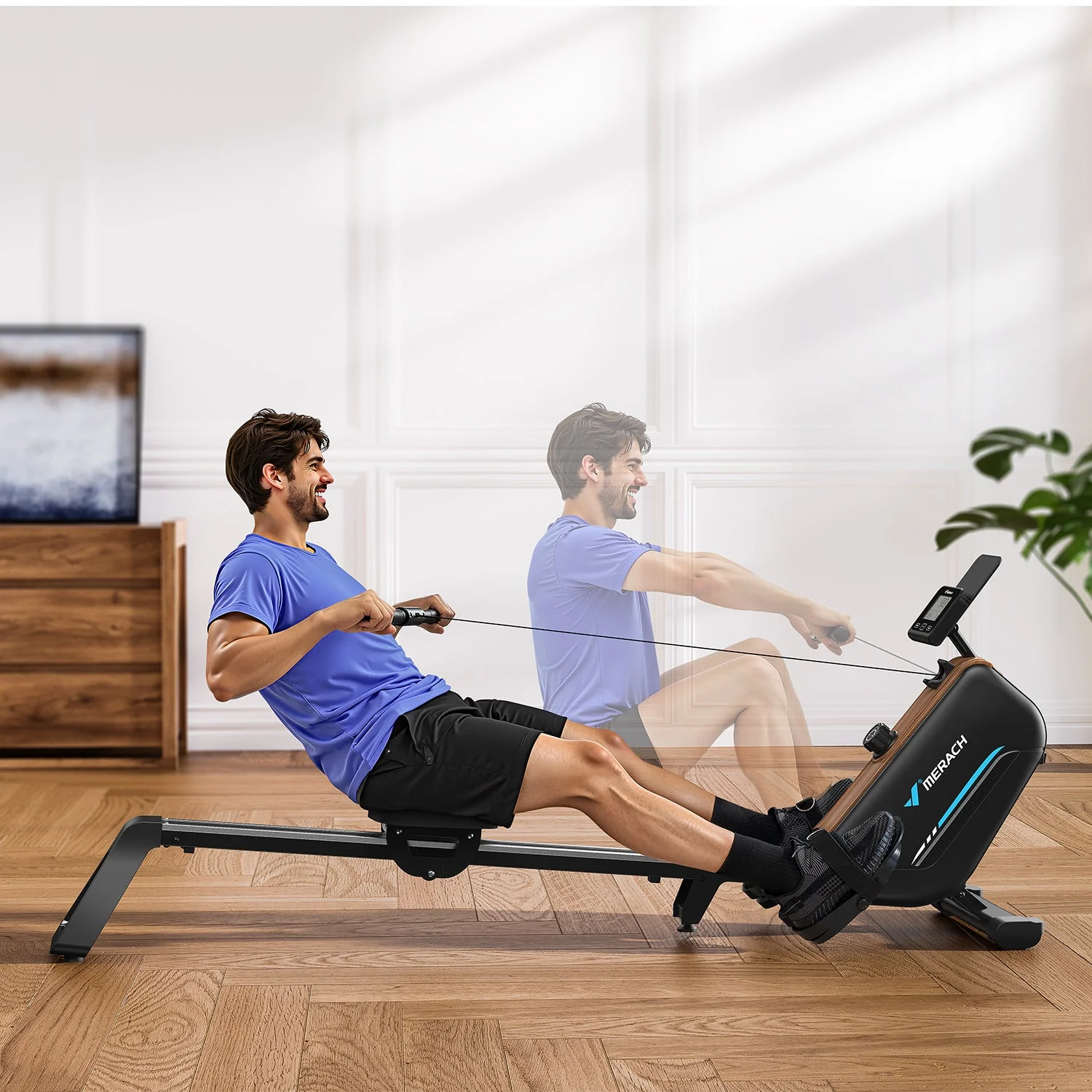 Merach R15 Magnetic Rowing Machine - Image 5
