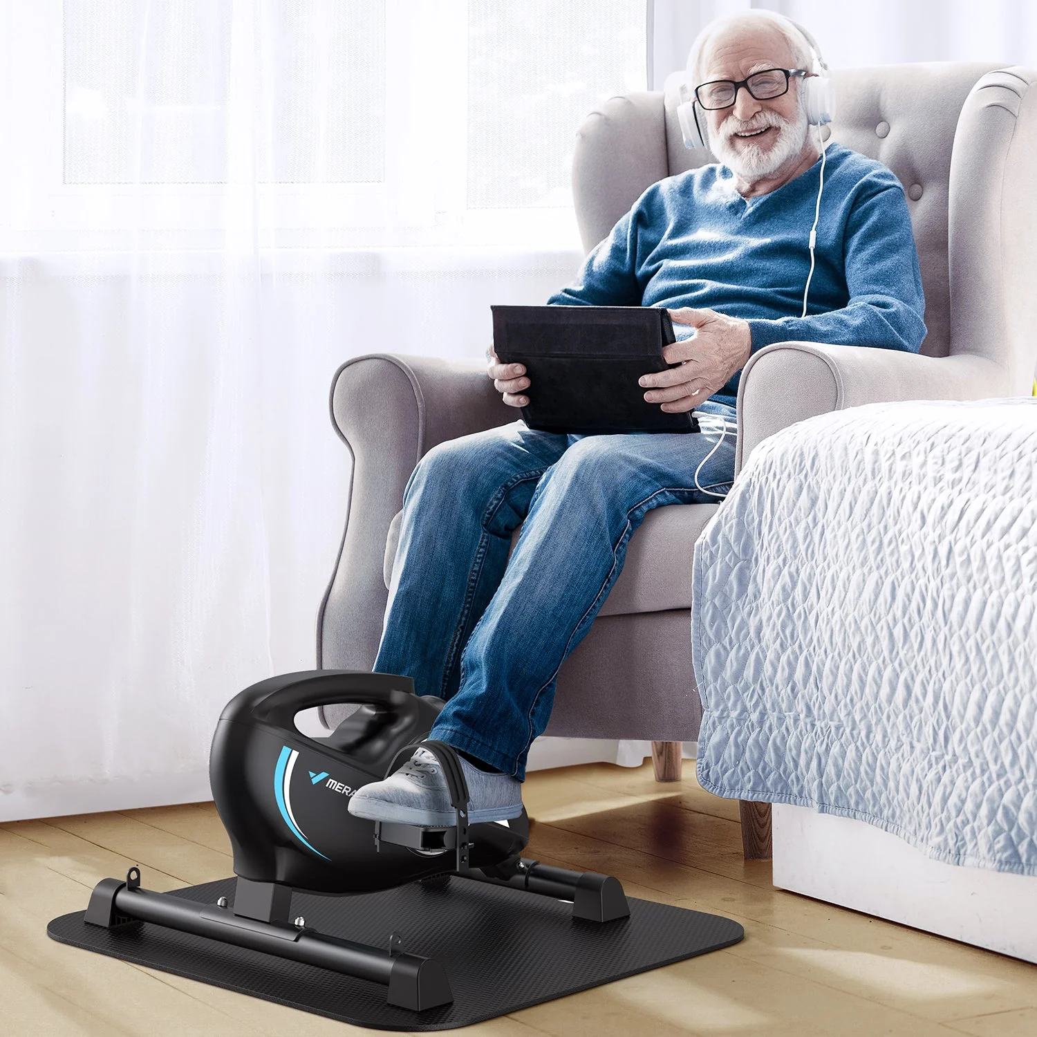 Merach S04B1 Mini Exercise Bike - Image 5