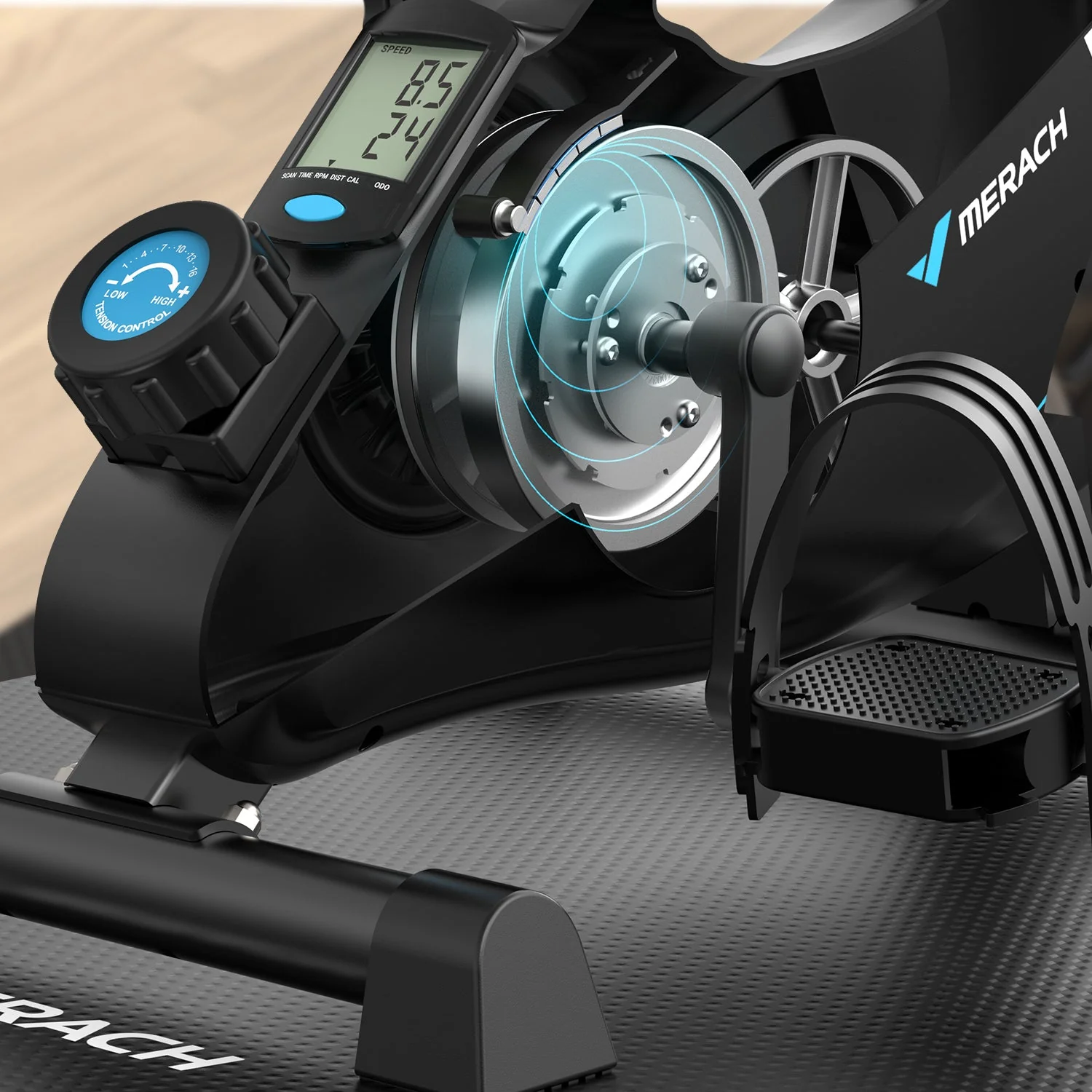 Merach S04B1 Mini Exercise Bike - Image 9