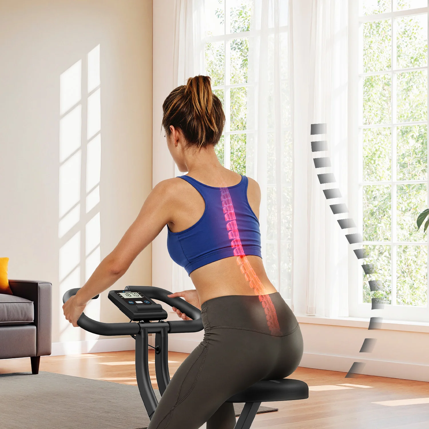 Merach S14 4-in-1 Indoor Exercise Bike - Image 4