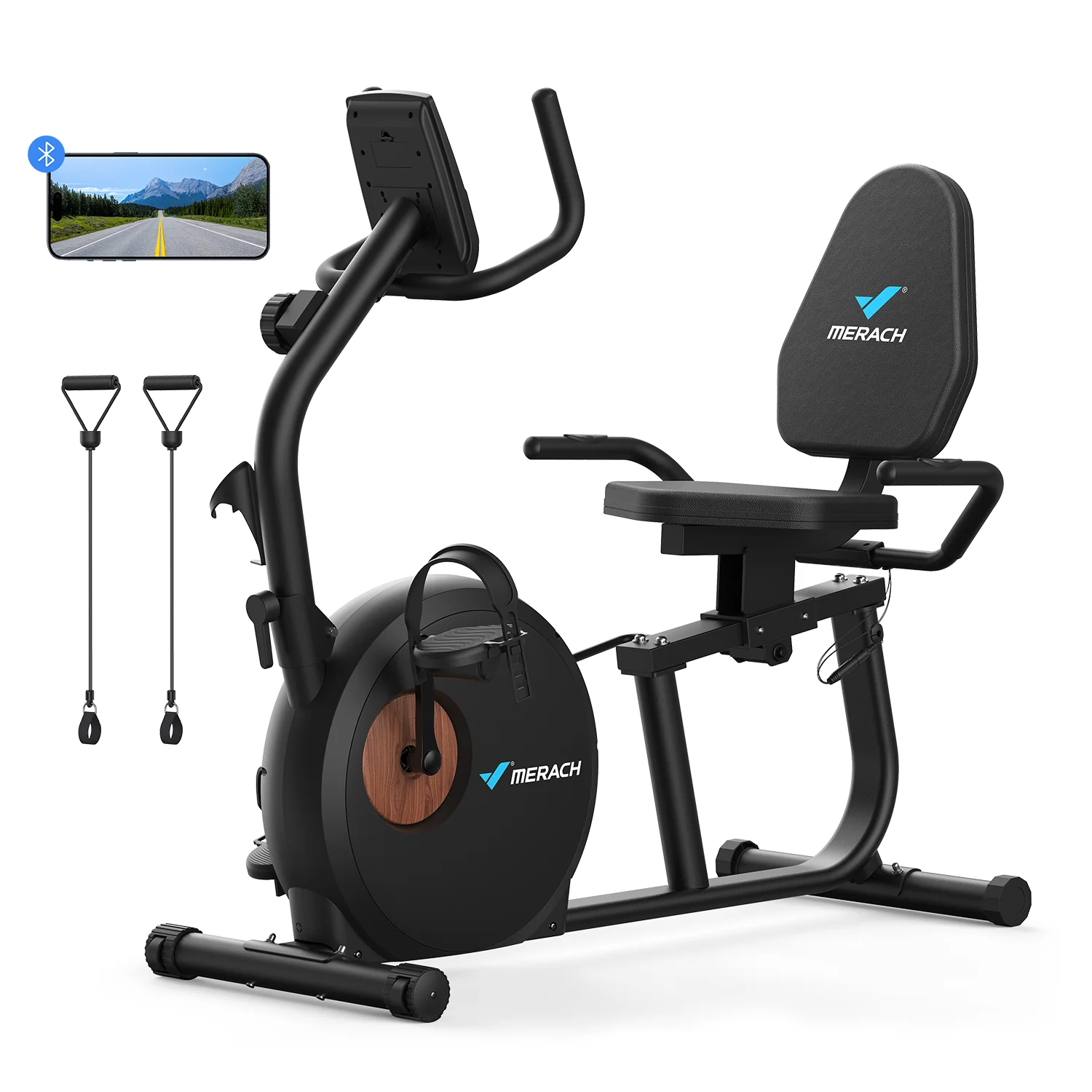 Merach S23B1 Recumbent Exercise Bike - Image 3