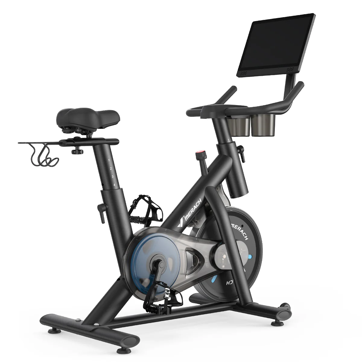 Merach S26B4 Indoor Exercise Bike with HD Screen - Image 13