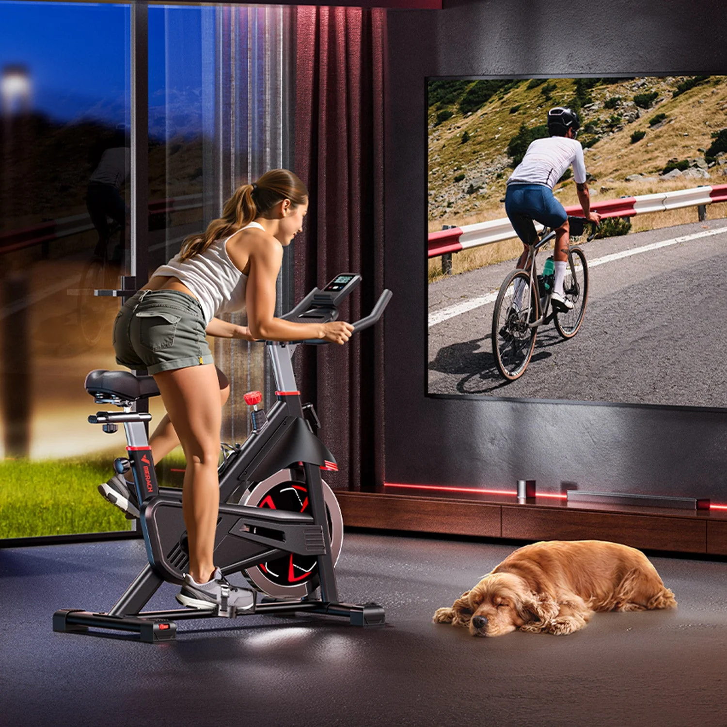 Merach S38B2 Indoor Exercise Bike - Image 3