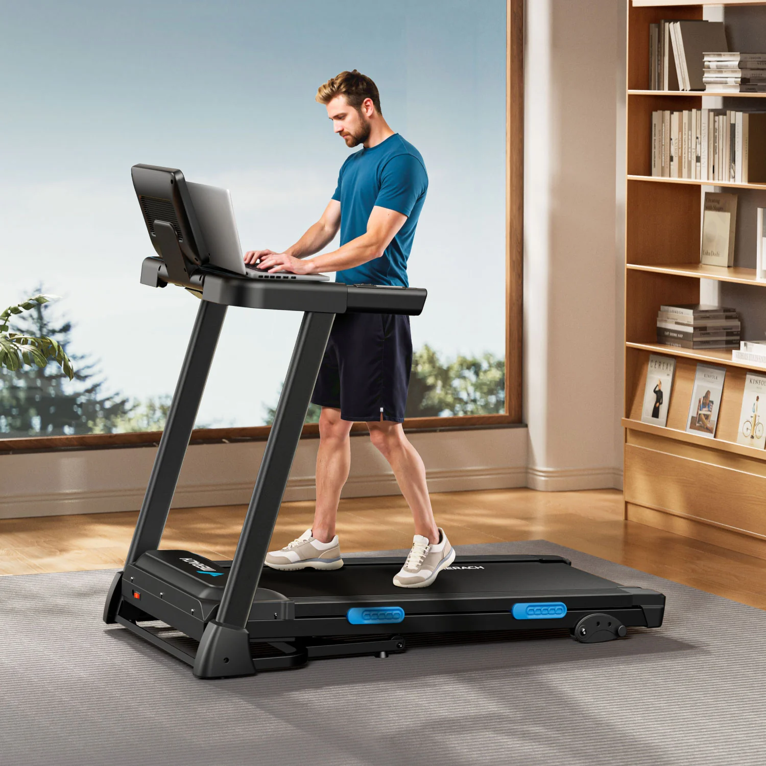 Merach T12B2 Foldable Treadmill with 15% Auto Incline - Image 7