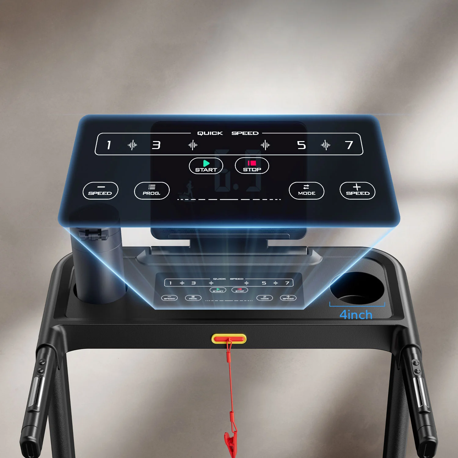 Merach T12B2 Foldable Treadmill with 15% Auto Incline - Image 8