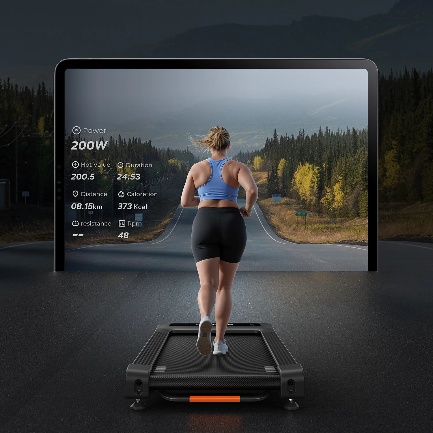 Merach W50 Treadmill with 12% Auto Incline - Image 4